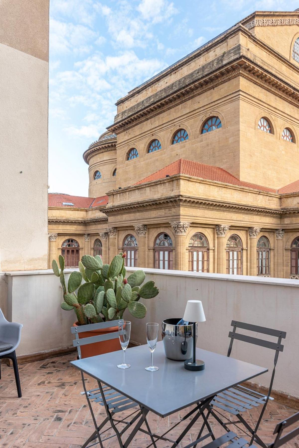 شقة La Terrazza Sul Massimo باليرمو المظهر الخارجي الصورة