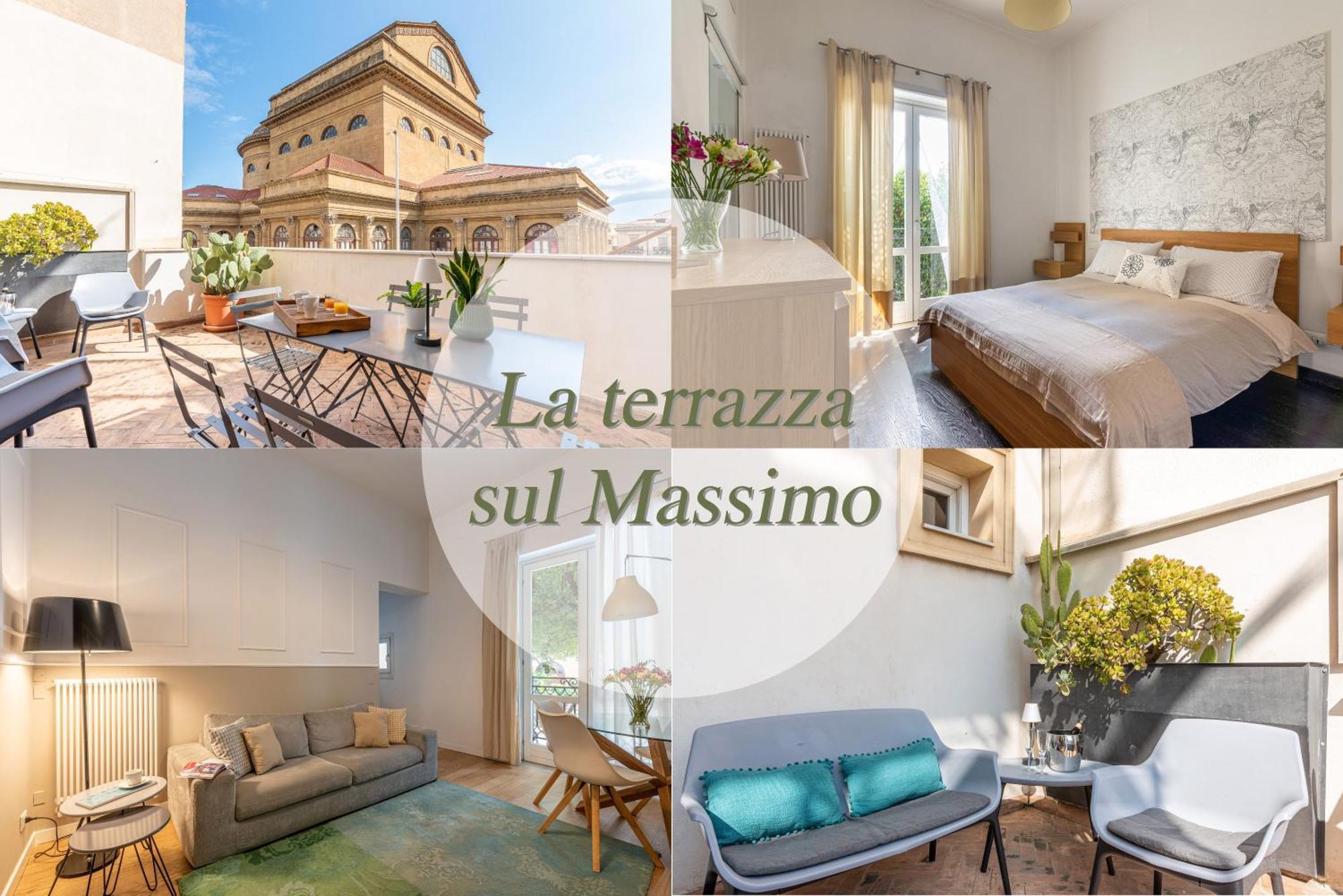 شقة La Terrazza Sul Massimo باليرمو المظهر الخارجي الصورة